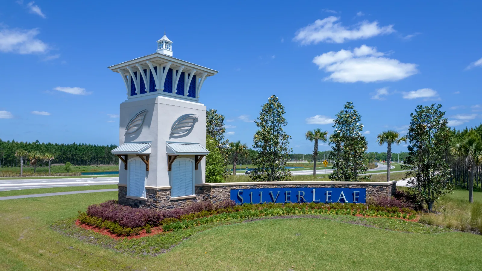 SilverLeaf entrance sign